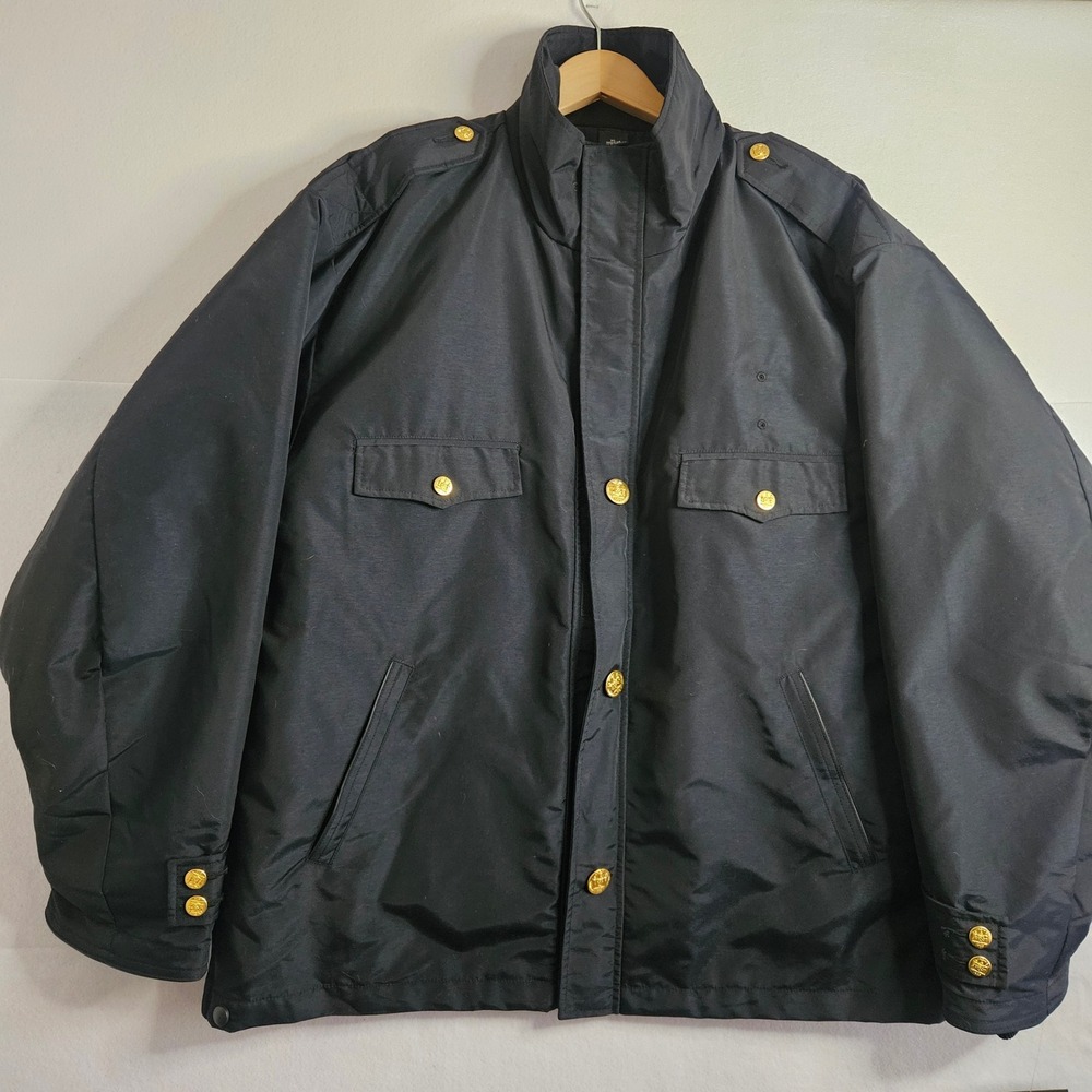 Blauer 9015Z-3 Metro NY NJ Waterproof Jacket‎ Dark Navy XL NYPD Duty Parka NWT